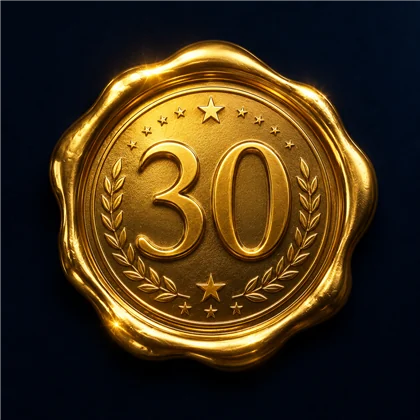 Garantia de 30 dias